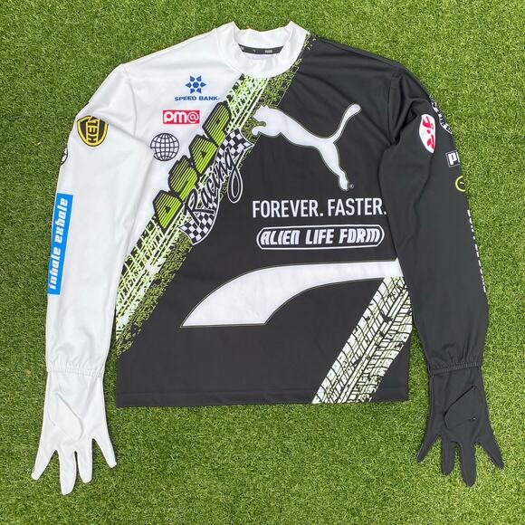 Puma x Asap Rocky Tire Long Sleeve Pullover with Gloves - Picture 1 of 7